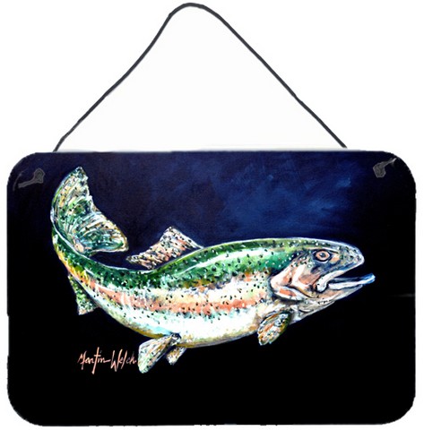 Deep Blue Rainbow Trout Wall or Door Hanging Prints
