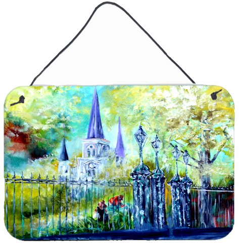 St Louis Cathedrial Across the Square Wall or Door Hanging Prints
