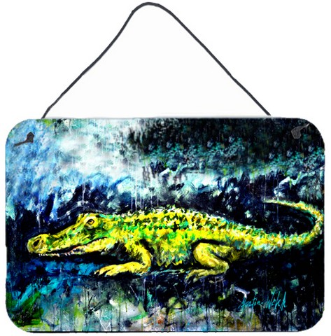 Sneaky Alligator Wall or Door Hanging Prints