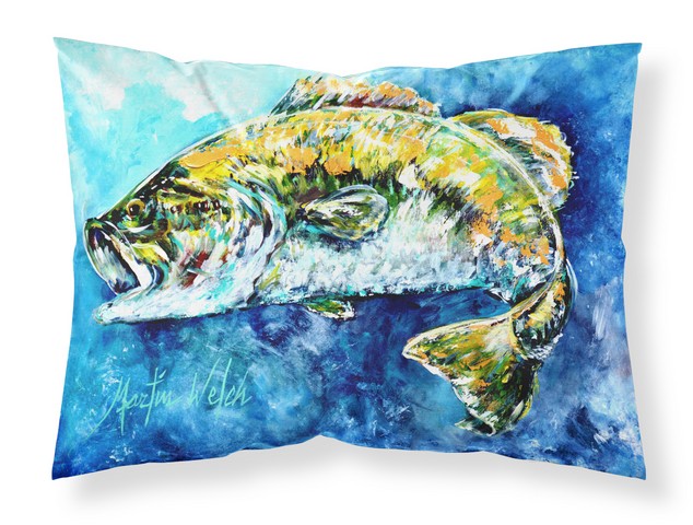 Bobby Bass Fabric Standard Pillowcase