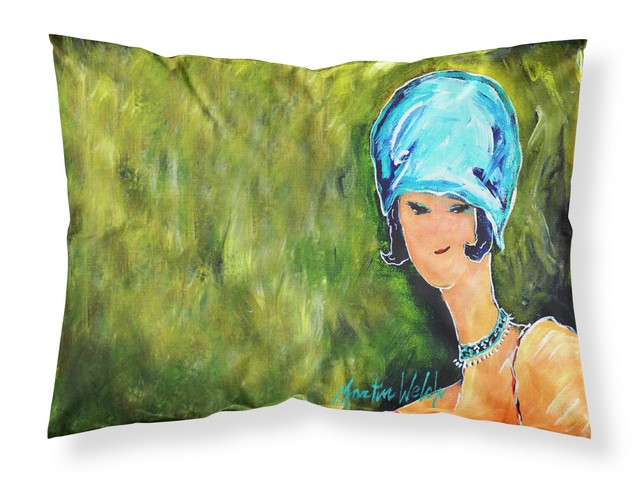 MW1237PILLOWCASE Young Voncile Still in High School Fabric Standard Pillowcase