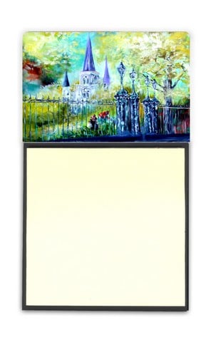 St Louis Cathedrial Across the Square Sticky Note Holder