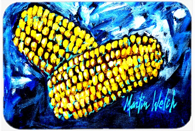 Two Corn Please Glass Cutting Board - Large