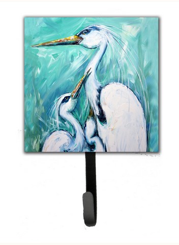 Mothers Love Egret Leash or Key Holder