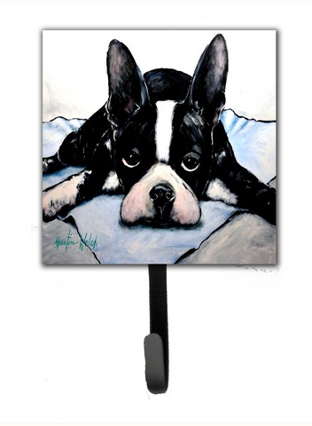 Boston Terrier Jake Dog Tired Leash or Key Holder