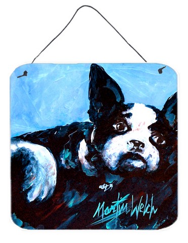 MW1240DS66 Boston Terrier Just Jake Wall or Door Hanging Prints