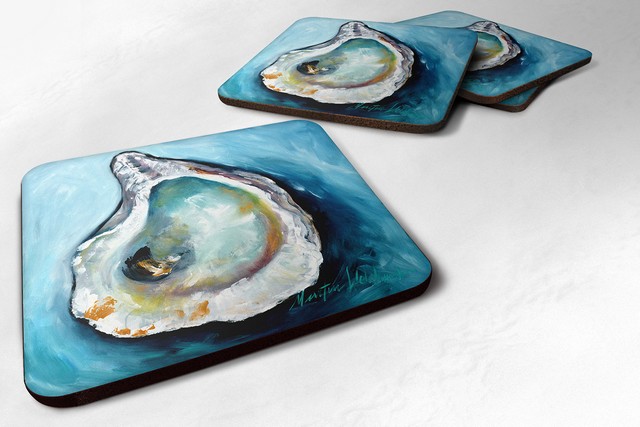 Oyster Foam Coaster
