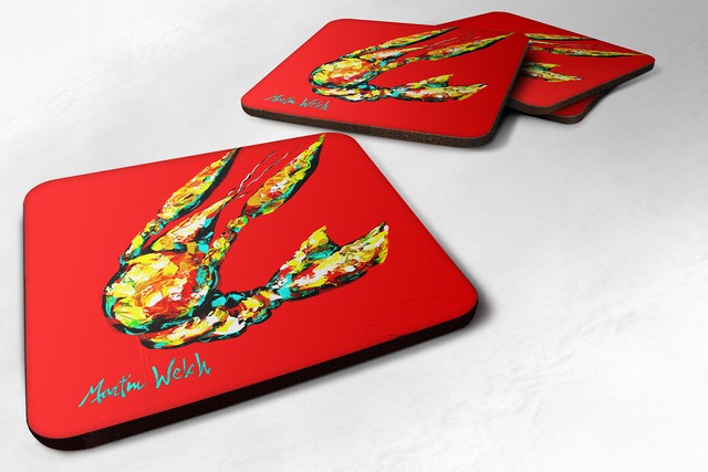 MW1146FC Crawfish Move Over Foam Coaster