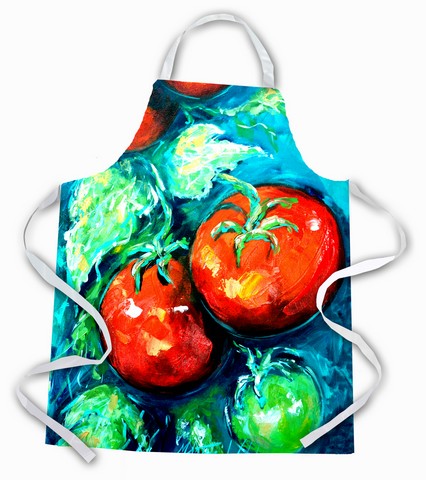 Picture of Carolines Treasures MW1148APRON Vegetables Tomatoes on the vine Apron