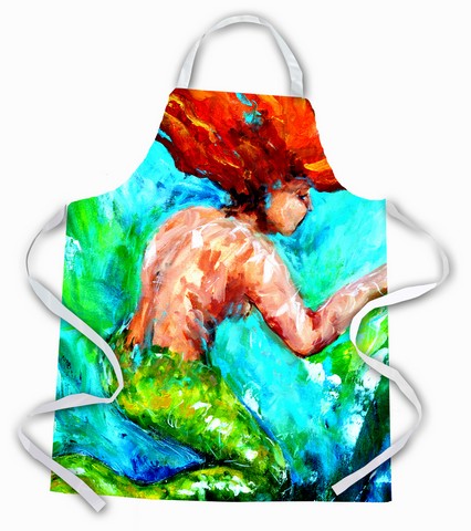 Picture of Carolines Treasures MW1200APRON Mermaids Heaven Apron