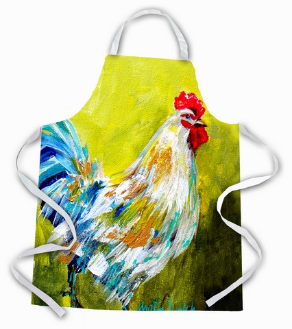 Picture of Carolines Treasures MW1247APRON High Step Rooster Apron