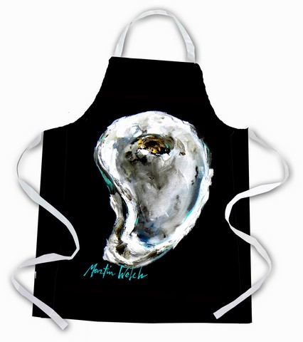 Picture of Carolines Treasures MW1249APRON Lucky Oyster Apron