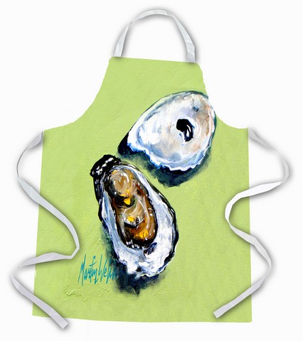 Picture of Carolines Treasures MW1262APRON Two Oyster Shells Apron