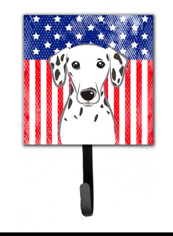 American Flag & Dalmatian Leash or Key Holder