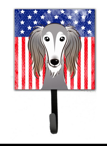 American Flag & Saluki Leash or Key Holder