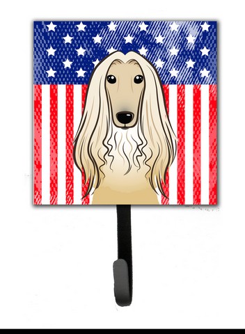 American Flag & Afghan Hound Leash or Key Holder