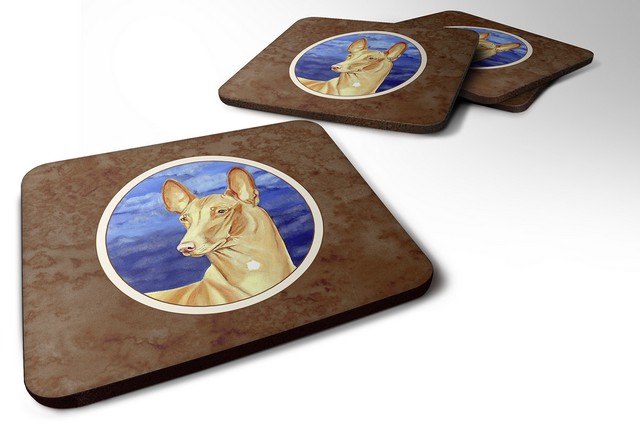 Picture of Carolines Treasures 7044FC Pharaoh Hound Foam Coaster, Set of 4