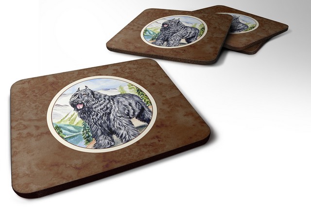 Picture of Carolines Treasures 7049FC Bouvier Des Flandres Foam Coaster, Set of 4