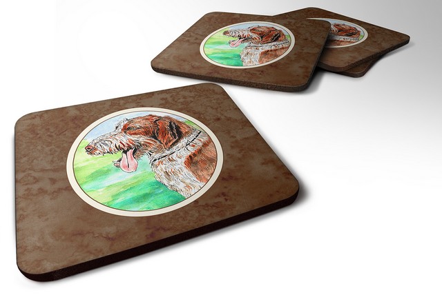 Picture of Carolines Treasures 7134FC Italiano Spinone Foam Coaster, Set of 4