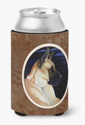 Picture of Carolines Treasures 7059CC Fawn Great Dane in the Moonlight Can or Bottle Hugger