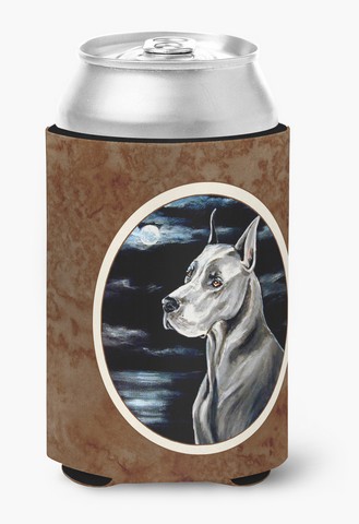 Picture of Carolines Treasures 7067CC Great Dane Moonlight Can or Bottle Hugger