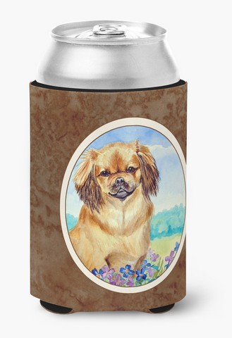 Picture of Carolines Treasures 7078CC Tibetan Spaniel Can or Bottle Hugger, 0.25 x 4 x 5.5 in.