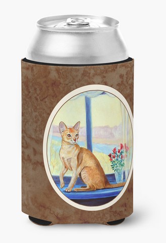 Picture of Carolines Treasures 7091CC Cat Can or Bottle Hugger, 0.25 x 4 x 5.5 in.