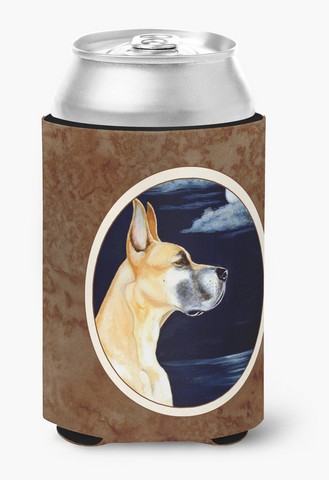 Picture of Carolines Treasures 7100CC Fawn Great Dane Moonlight Stroll Can or Bottle Hugger