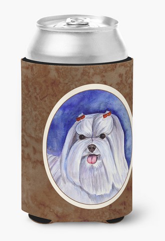 Picture of Carolines Treasures 7108CC Maltese Can or Bottle Hugger