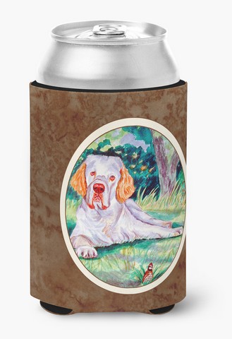 Picture of Carolines Treasures 7113CC Clumber Spaniel Can or Bottle Hugger