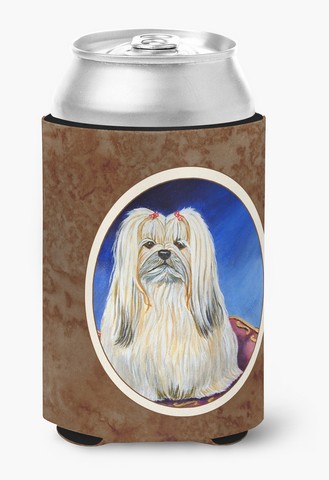 Picture of Carolines Treasures 7129CC Lhasa Apso Can or Bottle Hugger