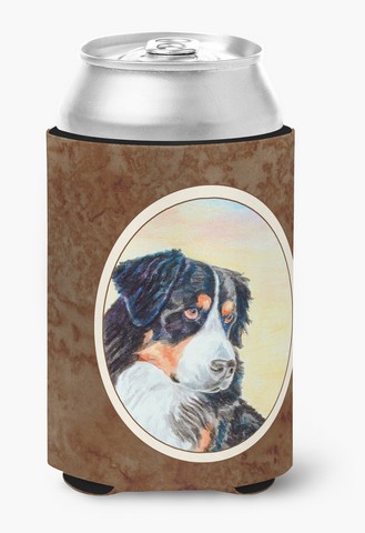 Picture of Carolines Treasures 7131CC Bernese Mountain Dog Can or Bottle Hugger