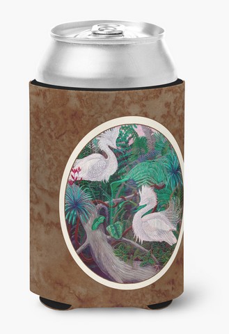 Picture of Carolines Treasures 7142CC Bird Egret Can or Bottle Hugger