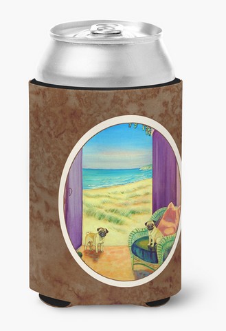 Picture of Carolines Treasures 7183CC Pug Can or Bottle Hugger