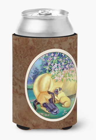 Picture of Carolines Treasures 7234CC Great Dane & Puppy Can or Bottle Hugger, 0.25 x 4 x 5.5 in.