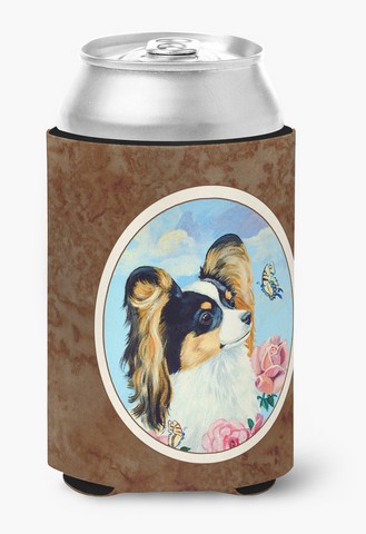 Picture of Carolines Treasures 7242CC Papillon Can or Bottle Hugger, 0.25 x 4 x 5.5 in.