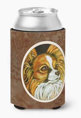 Picture of Carolines Treasures 7248CC Papillon Can or Bottle Hugger, 0.25 x 4 x 5.5 in.