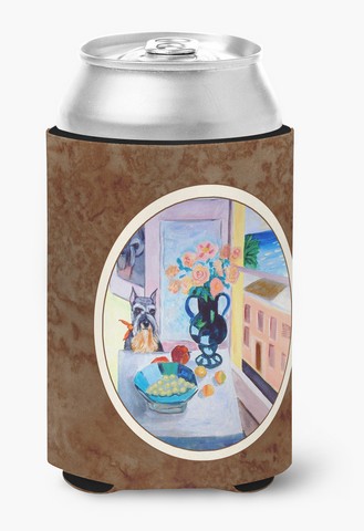 Picture of Carolines Treasures 7255CC Schnauzer Can or Bottle Hugger