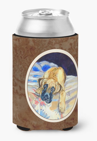 Picture of Carolines Treasures 7258CC Fawn Great Dane Can or Bottle Hugger, 0.25 x 4 x 5.5 in.