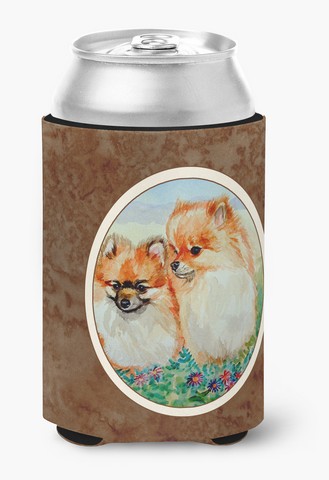 Picture of Carolines Treasures 7262CC Pomeranian Can or Bottle Hugger, 0.25 x 4 x 5.5 in.