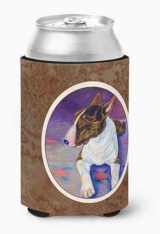 Picture of Carolines Treasures 7287CC Bull Terrier Can or Bottle Hugger