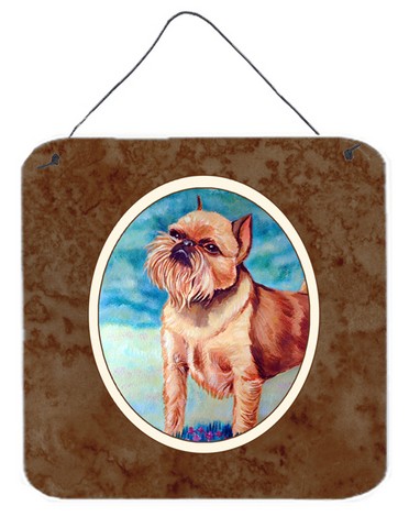 Brussels Griffon Wall or Door Hanging Prints, 6 x 0.02 x 6 in.