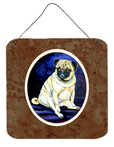 Fawn Pug Penny for Your Thoughts Wall or Door Hanging Prints