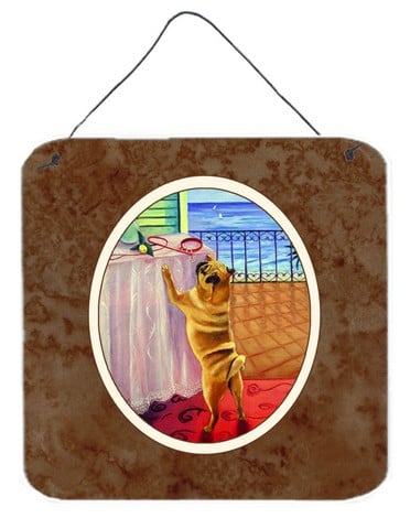 Helping Himself Fawn Pug Wall or Door Hanging Prints