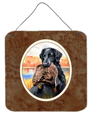 Flat Coated Retriever Wall or Door Hanging Prints, 6 x 0.02 x 6 in.