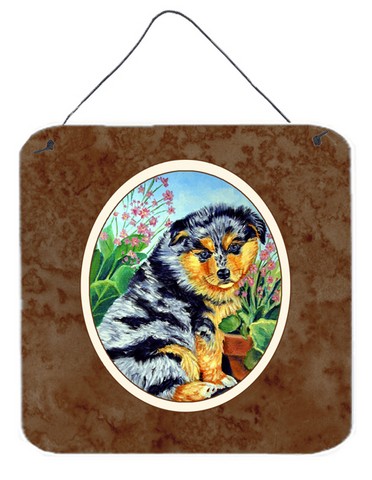 Australian Shepherd Puppy Wall or Door Hanging Prints