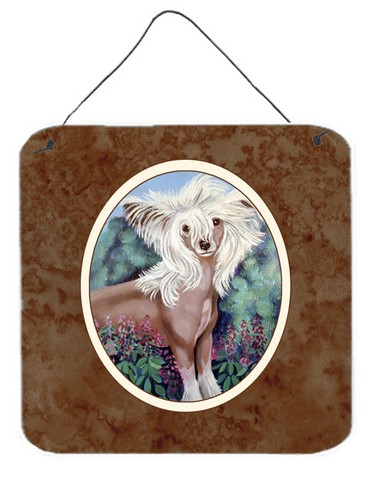 Chinese Crested Wall or Door Hanging Prints, 6 x 0.02 x 6 in.