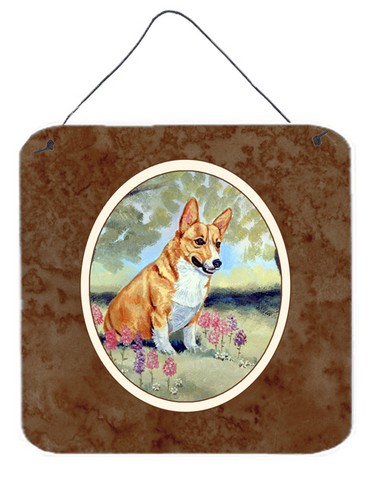 Corgi Wall or Door Hanging Prints, 6 x 0.02 x 6 in.
