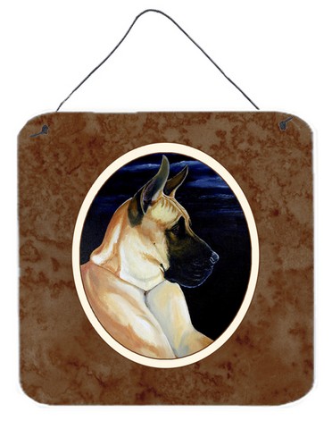 Fawn Great Dane in the Moonlight Wall or Door Hanging Prints