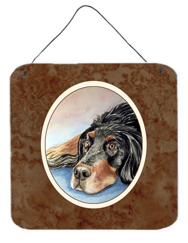 Gordon Setter Waiting on Mom Wall or Door Hanging Prints